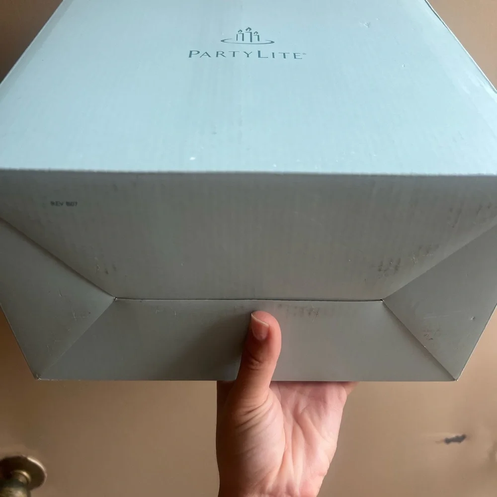 PartyLite Retired 3 in 1 Candle Holder NIB